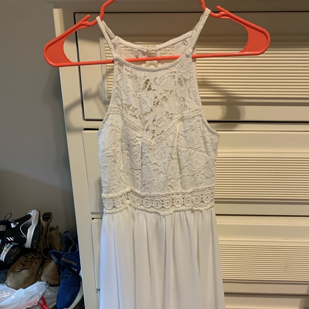 White dress